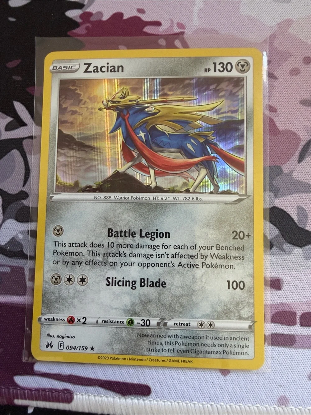 Zacian & Zamazenta Legendary Pokémon Holo Card Lot ⚔️ | 4 Cards ✨5/$25✨